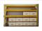 Multifunctional color yellow storage shelf set